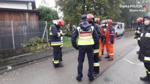 Jedna osoba zginęła w wyniku wybuchu budynku w Kobiernicach. Śledczy ustalają okoliczności tragedii