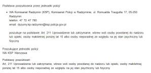 RUTKOWSKI: Koniec bezkarności ojców-porywaczy! Jest list gończy i prawomocna decyzja o aresztowaniu Daniela Wysockiego z Radzymina, który uprowadził i ukrył dwójkę dzieci!