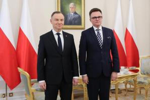 Spotkanie Marszałka Sejmu z Prezydentem RP