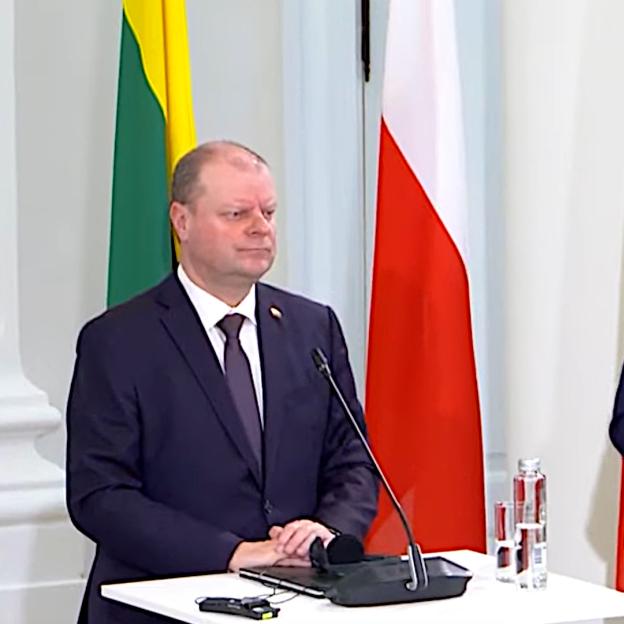 [VIDEO] ANG Wypowiedź marszałka Sejmu Szymona Hołowni po Spotkaniu Przewodniczących Parlamentów Estonii, Finlandii, Litwy, Łotwy, Polski i Ukrainy w estońskim Tartu