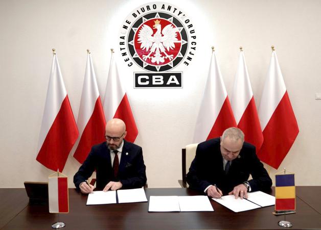 Delegacja z Rumunii w siedzibie CBA. Porozumienie o współpracy